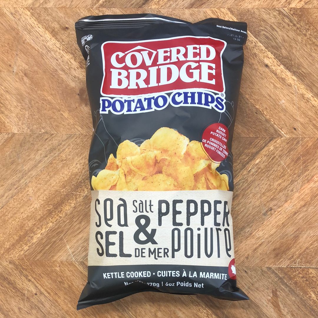 Covered Bridge Potato Chips – Stock-in-Trade, Butcher and Kitchen